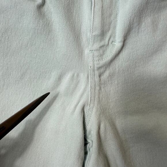 VTG Gloria Vanderbilt High Waisted Jeans SZ 10 Mint Green Straight Taper Cottage - Picture 5 of 6